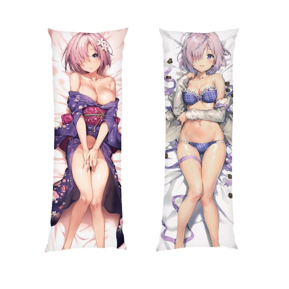 Mash Kyrielight Body Pillow - Fate Grand Order Ecchi Dakimakura - Waifu Pillow