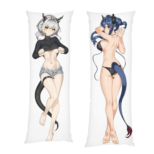 Arknights Body Pillow - Talulah And Ch'En Ecchi Dakimakura - Waifu Pillow