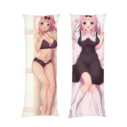 Love is War Body Pillow - Dakimakura Chika Fujiwara - Ecchi Anime Body Pillow - Waifu Pillow