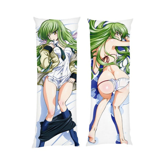 Code Geass Anime Body Pillow - C. C. Ecchi Dakimakura - Body Pillow Cover - Waifu Pillow