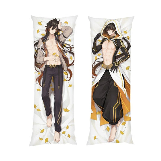 Zhongli Body Pillow - Genshin Impact Male Dakimakura - Zhongli Dakimakura