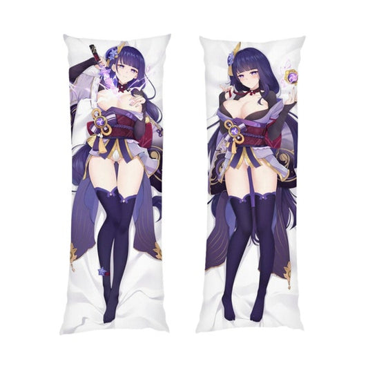 Genshin Impact Body Pillow - Big Boobs Raiden Shogun Dakimakura