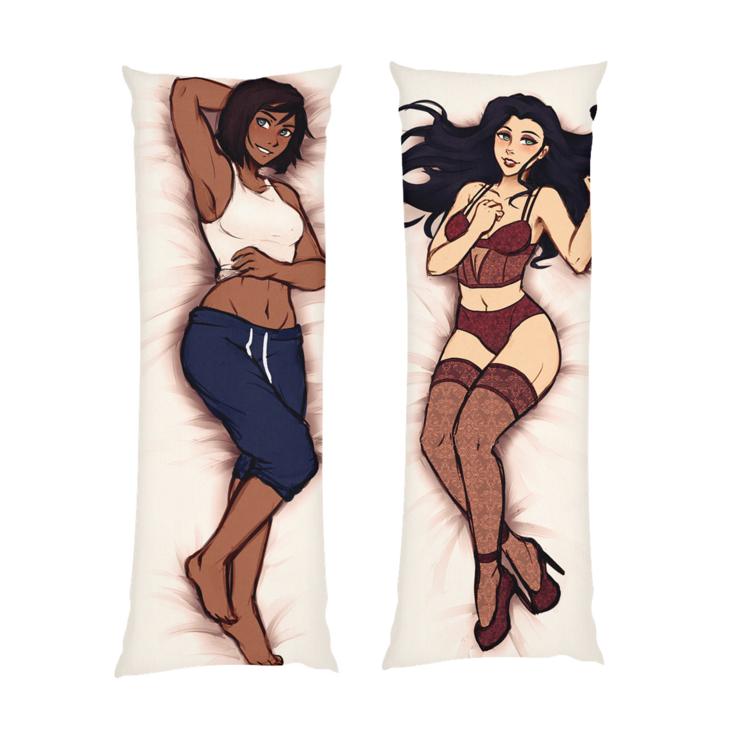 Korrasami Body Pillow - The Legend of Korra Dakimakura - Avatar the Last Airbender Anime Body Pillow