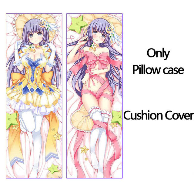 Custom Anime Pillow / Pillow case | Cushion Hugging Body pillow for Sleeping Sexy Girl | Peach Skin
