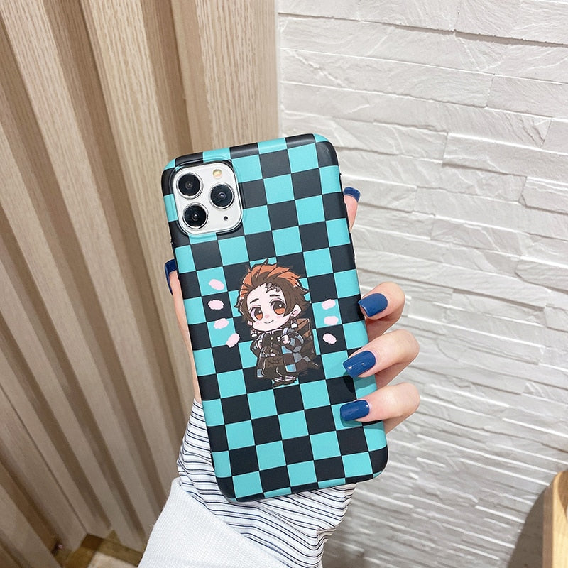 Anime Demon Slayer Phone Case for Iphone 12 11 Pro Xs Max 7 8 Plus - Kimetsu No Yaiba