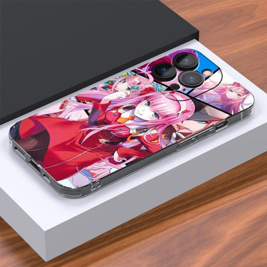 Zero Two Phone Case for iPhone (11 13 12 Pro Max X XR XS MAX 7 8 6 6s) - Zero Two Darling in the FranXX Anime phone cover