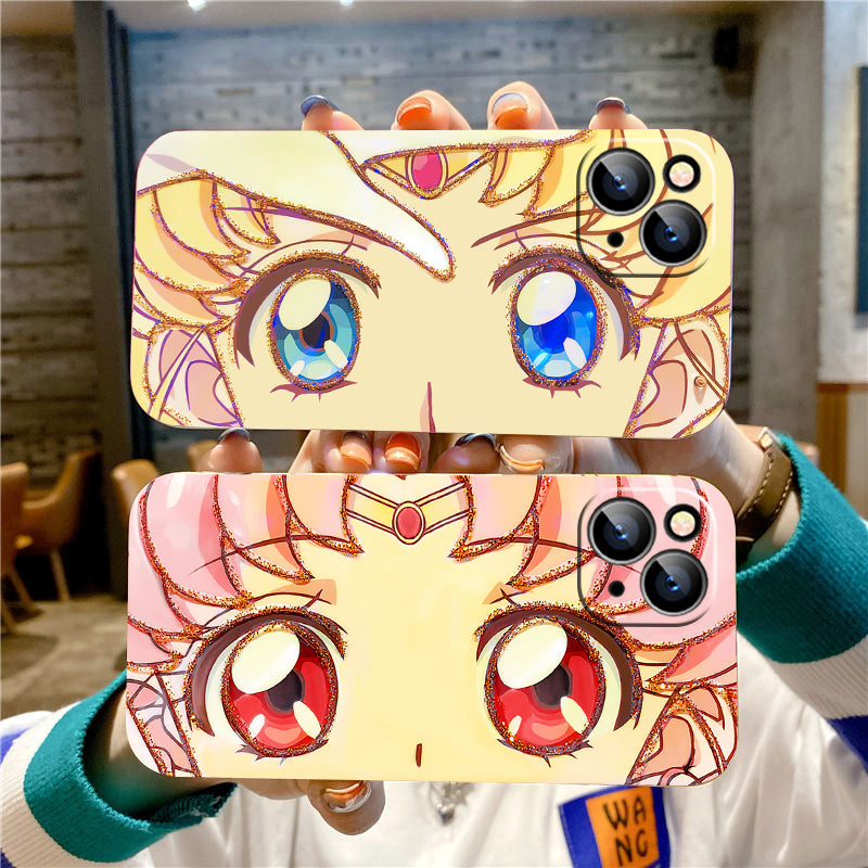 Sailor Moon iPhone cases -  Tsukino Usagi Phone Case For iPhone (11 12 13 Pro MAX Mini 6 6S 7 8 Plus X SR XS)