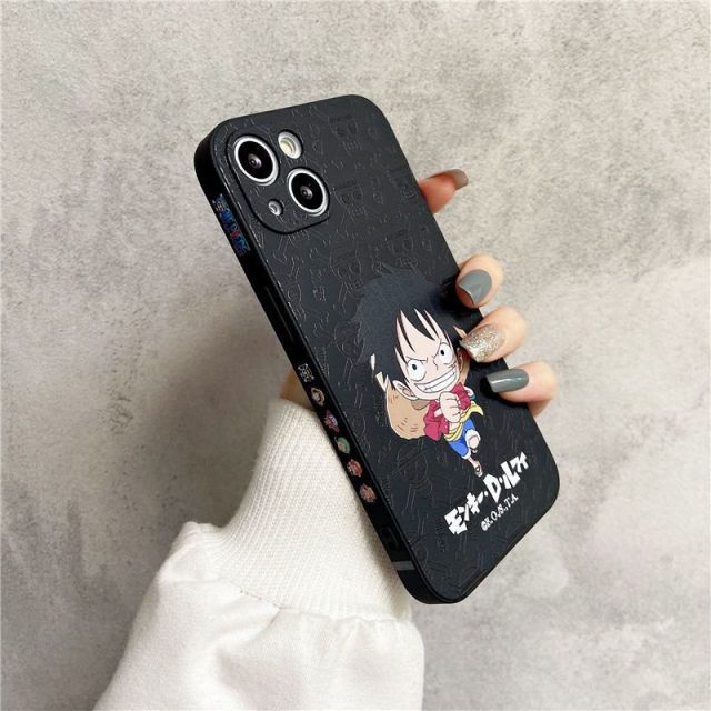 One Piece phone cases - Anime cases For iPhone ( 7 , 8, X , 11, 12 ,13 ) - Luffy ,  Chopper , Roronoa Zoro Anime Phone Case