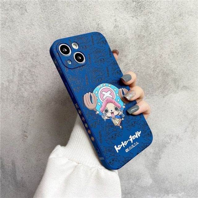 One Piece phone cases - Anime cases For iPhone ( 7 , 8, X , 11, 12 ,13 ) - Luffy ,  Chopper , Roronoa Zoro Anime Phone Case