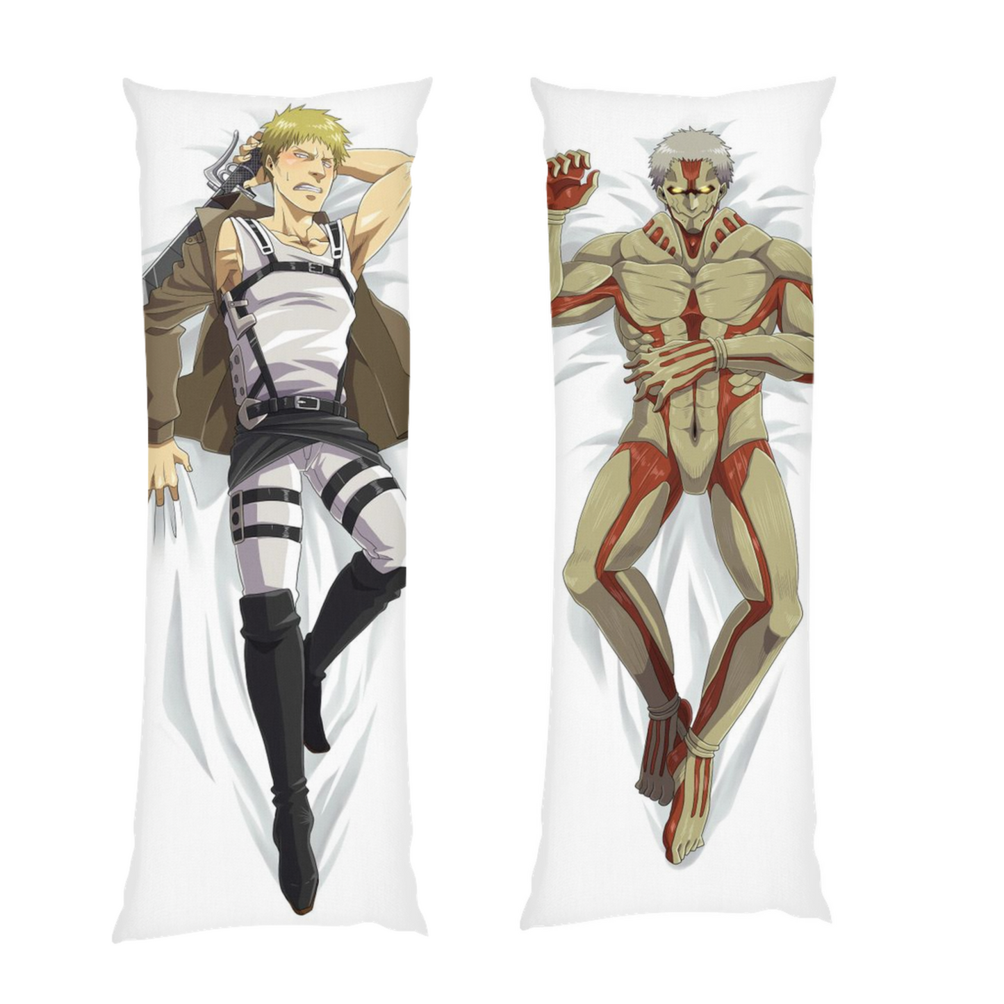 Attack on Titan Body Pillow - Reiner Armored Titan Dakimakura - SnK Husbando Anime Body Pillow